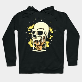Creamy Skull on a Cone Hoodie